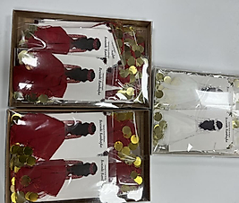 Kartlı hediyelik halay mendili