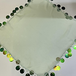 Açık yesil büyük boy halay mendili